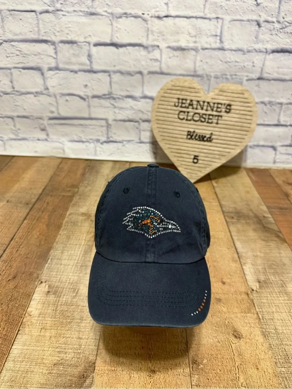 UTSA Ladies Hat, OSFM collegiate rhinestone bling